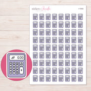 I-15362 planner sticker sheet with enlarged sticker detail
