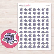 I-15383 planner sticker sheet with enlarged sticker detail