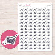 I-15384 planner sticker sheet with enlarged sticker detail