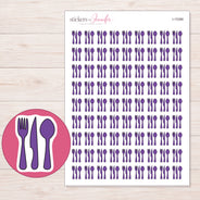 I-15388 planner sticker sheet with enlarged sticker detail