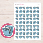 I-15396 planner sticker sheet with enlarged sticker detail