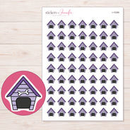 I-15399 planner sticker sheet with enlarged sticker detail