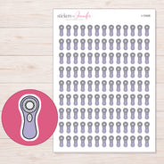 I-15406 planner sticker sheet with enlarged sticker detail