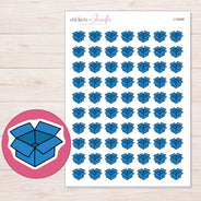 I-15409 planner sticker sheet with enlarged sticker detail