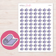 I-15414 planner sticker sheet with enlarged sticker detail