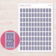 I-15418 planner sticker sheet with enlarged sticker detail