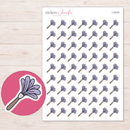 I-15419 planner sticker sheet with enlarged sticker detail