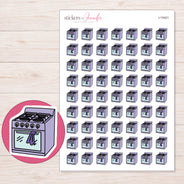 I-15421 planner sticker sheet with enlarged sticker detail
