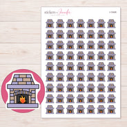 I-15426 planner sticker sheet with enlarged sticker detail