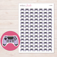 I-15430 planner sticker sheet with enlarged sticker detail