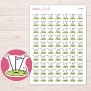 I-15435 planner sticker sheet with enlarged sticker detail