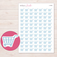 I-15438 planner sticker sheet with enlarged sticker detail