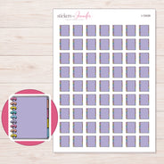 I-15439 planner sticker sheet with enlarged sticker detail