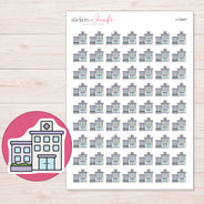 I-15447 planner sticker sheet with enlarged sticker detail