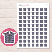 I-15455 planner sticker sheet with enlarged sticker detail