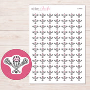 I-15457 planner sticker sheet with enlarged sticker detail