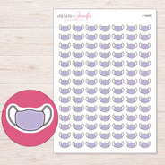 I-15465 planner sticker sheet with enlarged sticker detail