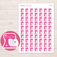 I-15473 planner sticker sheet with enlarged sticker detail