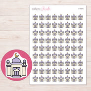 I-15475 planner sticker sheet with enlarged sticker detail