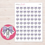 I-15482 planner sticker sheet with enlarged sticker detail