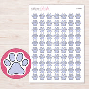I-15484 planner sticker sheet with enlarged sticker detail