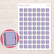 I-15493 planner sticker sheet with enlarged sticker detail