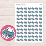 I-15504 planner sticker sheet with enlarged sticker detail