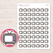 I-15507 planner sticker sheet with enlarged sticker detail