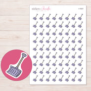 I-15527 planner sticker sheet with enlarged sticker detail