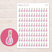 I-15535 planner sticker sheet with enlarged sticker detail