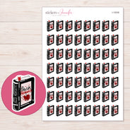 I-15538 planner sticker sheet with enlarged sticker detail