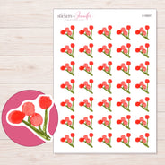 I-15557 planner sticker sheet with enlarged sticker detail