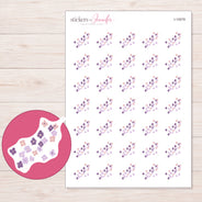 I-15579 planner sticker sheet with enlarged sticker detail