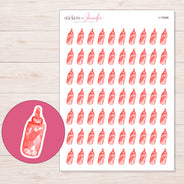 I-15586 planner sticker sheet with enlarged sticker detail
