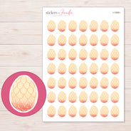 I-15591 planner sticker sheet with enlarged sticker detail