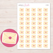 I-15634 planner sticker sheet with enlarged sticker detail