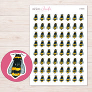 I-15644 planner sticker sheet with enlarged sticker detail