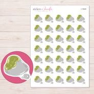I-15648 planner sticker sheet with enlarged sticker detail