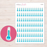 I-15649 planner sticker sheet with enlarged sticker detail