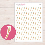 I-15665 planner sticker sheet with enlarged sticker detail