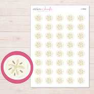 I-15692 planner sticker sheet with enlarged sticker detail