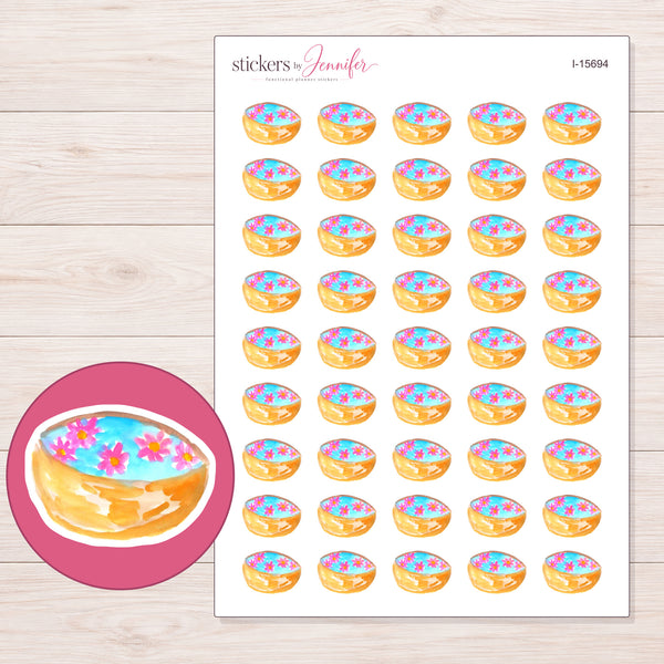 I-15694 planner sticker sheet with enlarged sticker detail