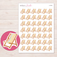 I-15720 planner sticker sheet with enlarged sticker detail