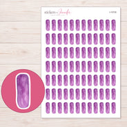 I-15730 planner sticker sheet with enlarged sticker detail