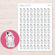 I-15750 planner sticker sheet with enlarged sticker detail