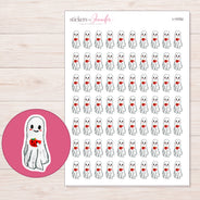 I-15762 planner sticker sheet with enlarged sticker detail