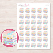 I-15770 planner sticker sheet with enlarged sticker detail