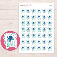 I-15773 planner sticker sheet with enlarged sticker detail