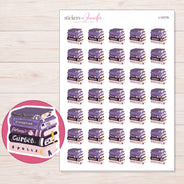 I-15779 planner sticker sheet with enlarged sticker detail