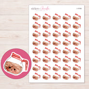 I-15786 planner sticker sheet with enlarged sticker detail